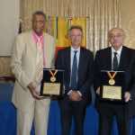 La Medaglia di Napoli ai campioni della Fides Manfredo Fucile e Jim Williams